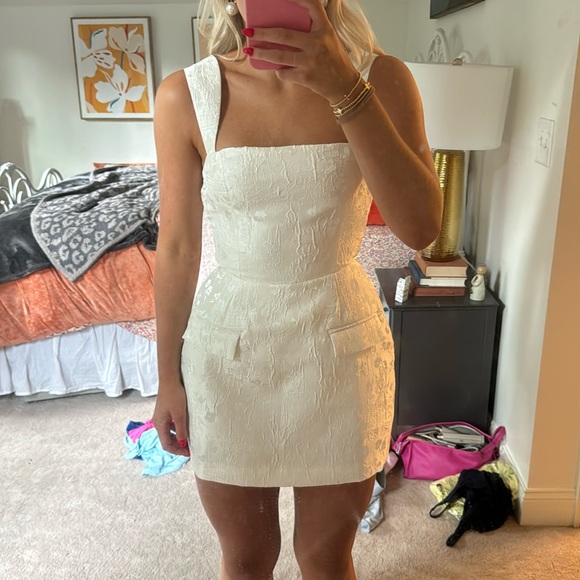 Amanda Uprichard Bethany Skort Romper - Picture 1 of 9